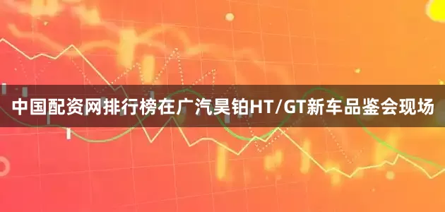 中国配资网排行榜在广汽昊铂HT/GT新车品鉴会现场